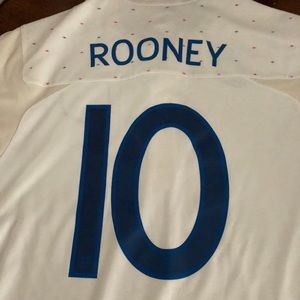 2009/10 Umbro England Wayne Rooney Vintage Jersey